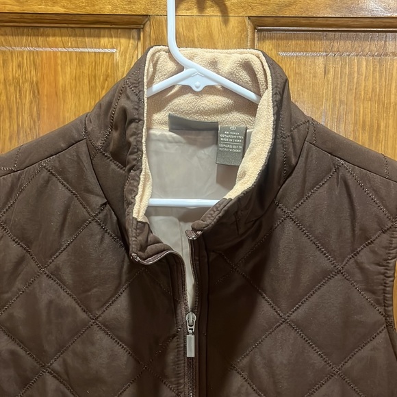 Light weight brown vest 1X - Picture 3 of 11